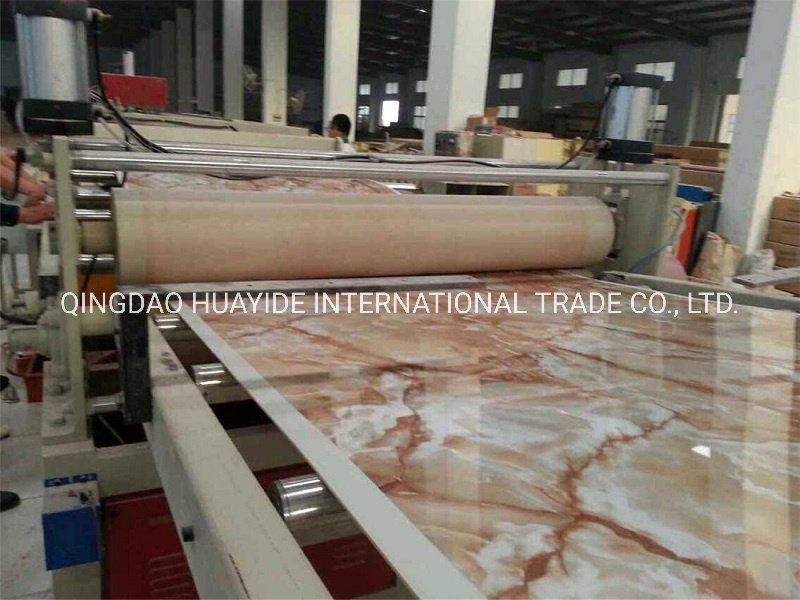 Long Usage Life PVC Marble Sheet Production Line