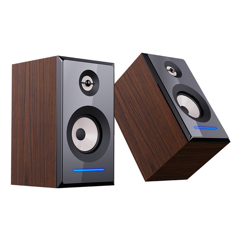 Aux Input Hifi Bookshelf Speakers 3 Inch Bookshelf Speakers For Rich Bass