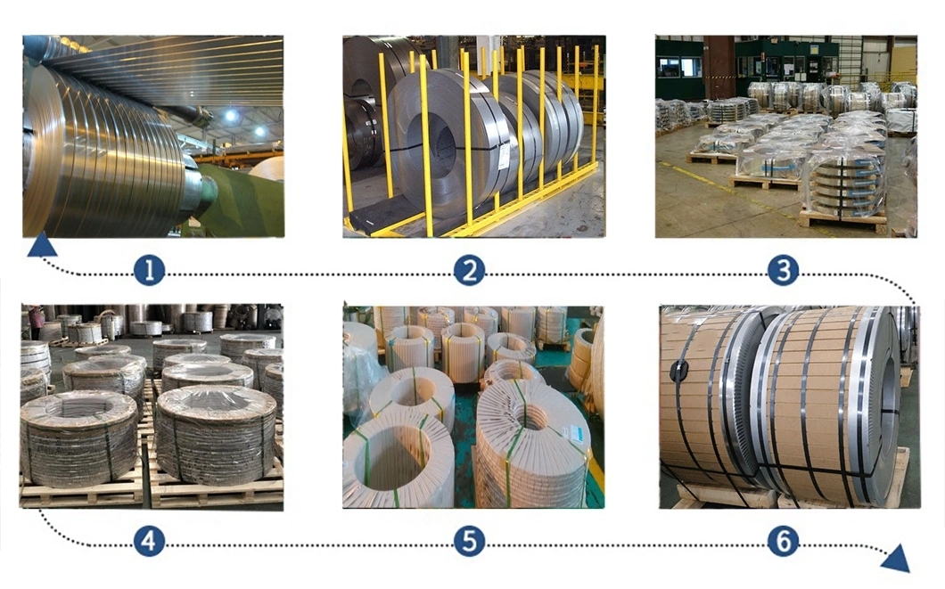 High Carbon Steel Tape Cold Rolled 65mn SAE 1065 1070 1075 1080 Ck67 Ck75 C75s Spring Steel Strip for Boiler Tolerance ±1%