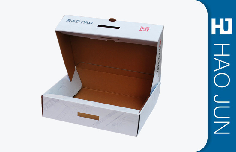 Glossy Lamination Corrugated Cardboard Boxes For Bluetooth Keyboard