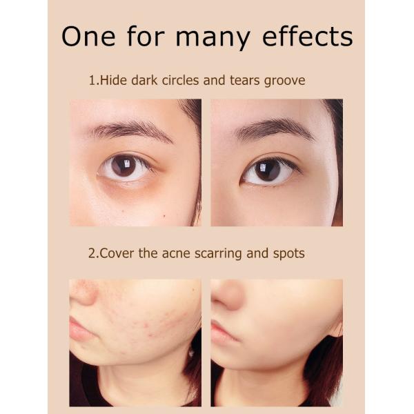 Custom Makeup Matte Full Coverage Liquid Foundation Glass Bottle Vegan Cushion Foundation Private Label