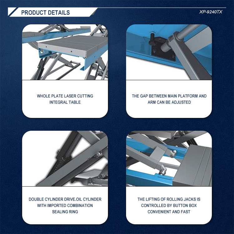 Super Quality Scissor Car Lift with Wheel Alignment