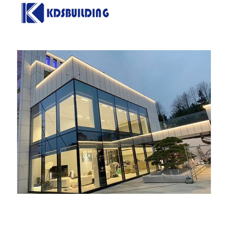 Energy Saving Aluminium Curtain Wall Cladding Invisible 2.0-5.0mm
