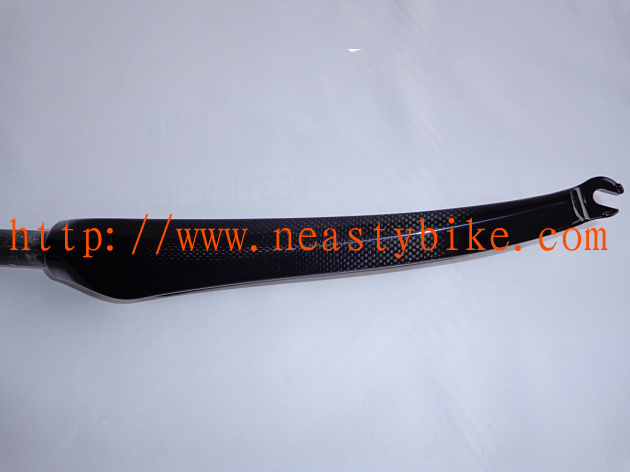 3k weave cycling carbon fiber fork,