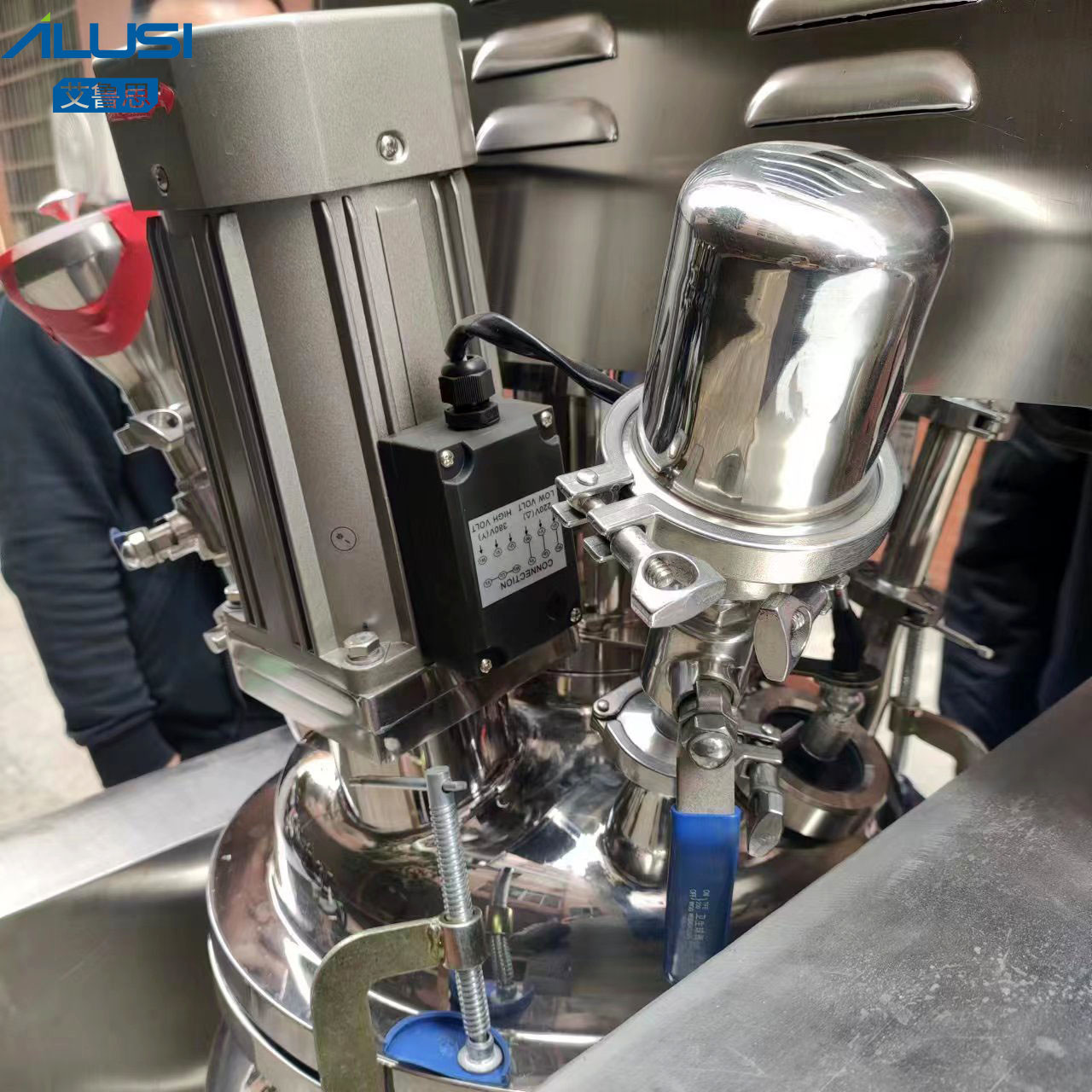 Customizable 50L Vacuum Homogenizer Mixer For Versatile Toothpaste Formulations