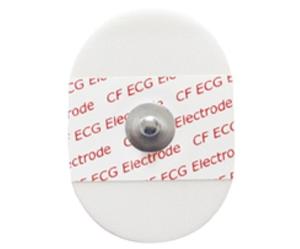 Buy cheap Oval Solid Gel Adult Conductive ECG Chest Electrode product