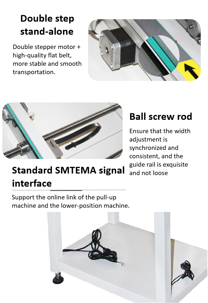 Reliable Efficient Pcb Handling System Rejection System Conveyor High Precision