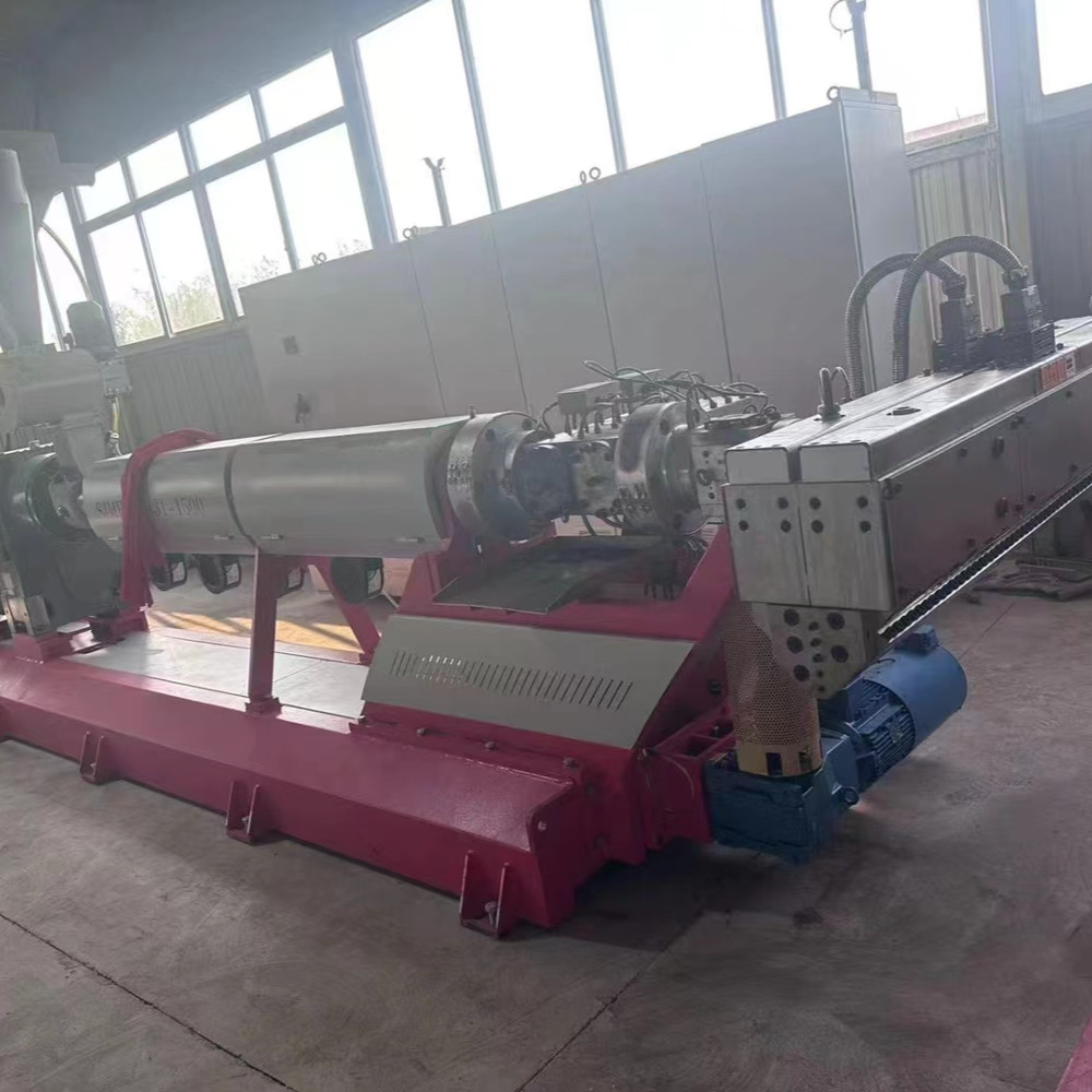 Automatic Second Hand Tape Flat Yarn Extrusion Line For PE PP Woven Bag
