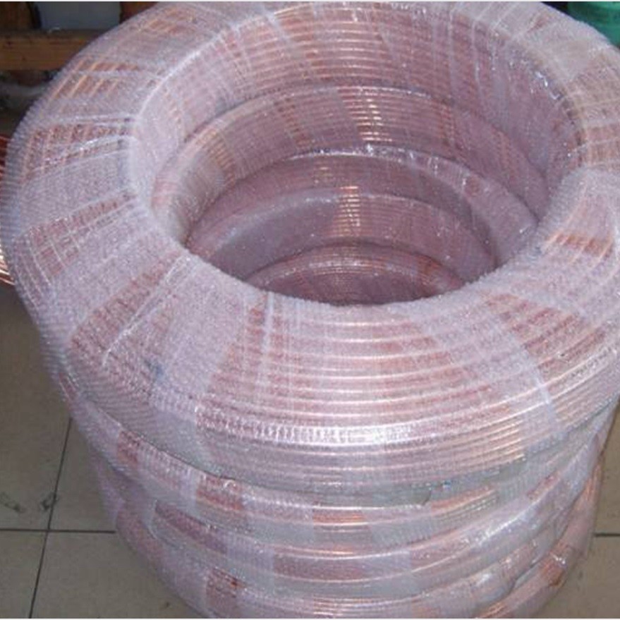 EN12735 1/4" Nickel Alloy Seamless Copper Pipe Cu 99.97% 1 Inch Soft Copper Tubing