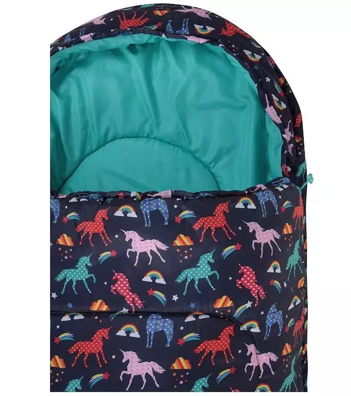 Cold Weather 2.95lbs 190T Polyester Kids Sleeping Bag