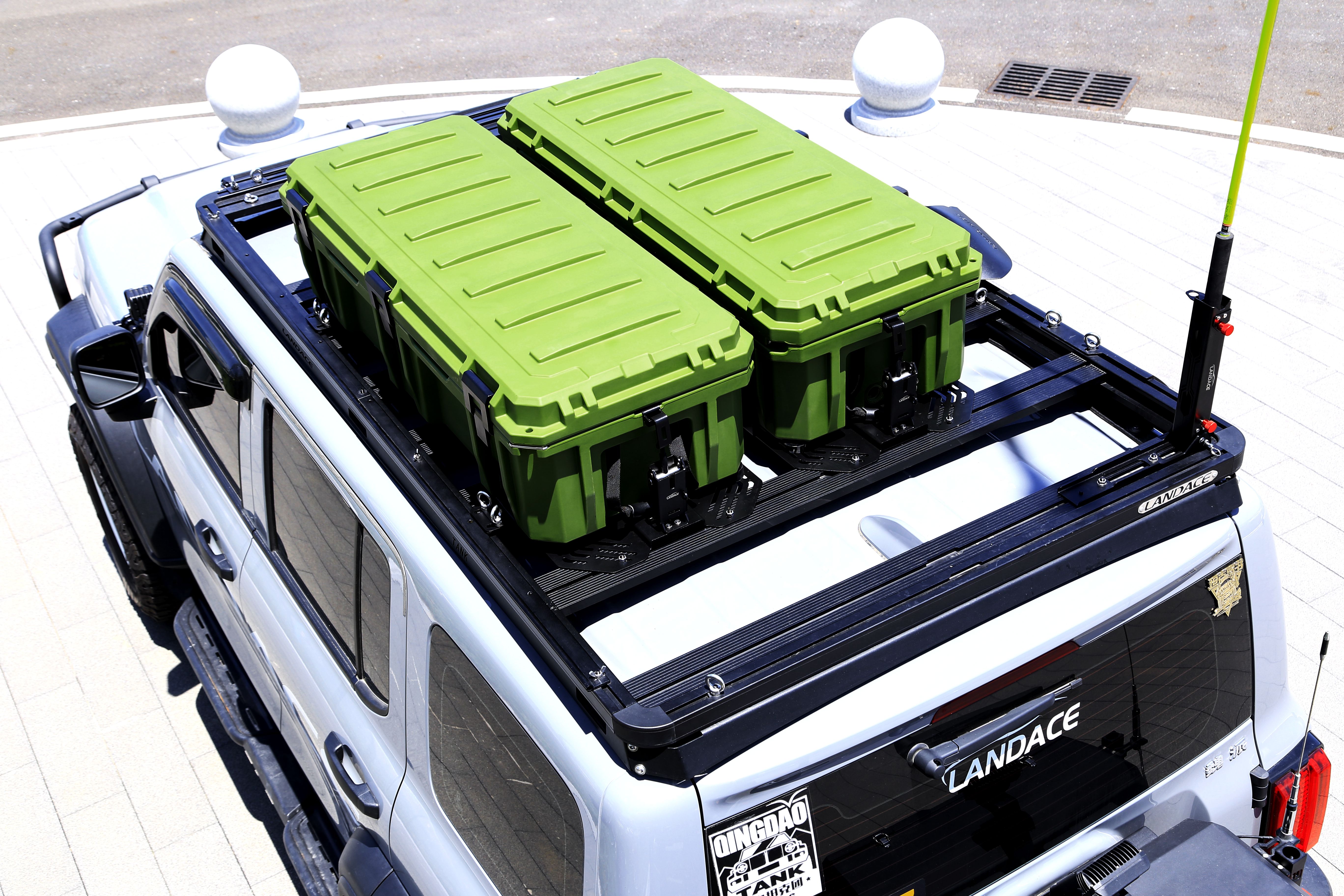 Easy Installation Aluminium Car Roof Racks for Jeep Wrangler JT JK JL 100% Inspection