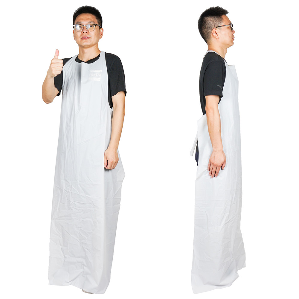 Safety Disposable Isolation Apron , CPE Disposable Isolation Gown