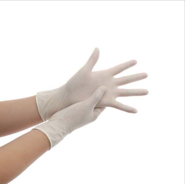 Nitrile Disposable Medical Gloves High Elasticity Safe Without Side Effect