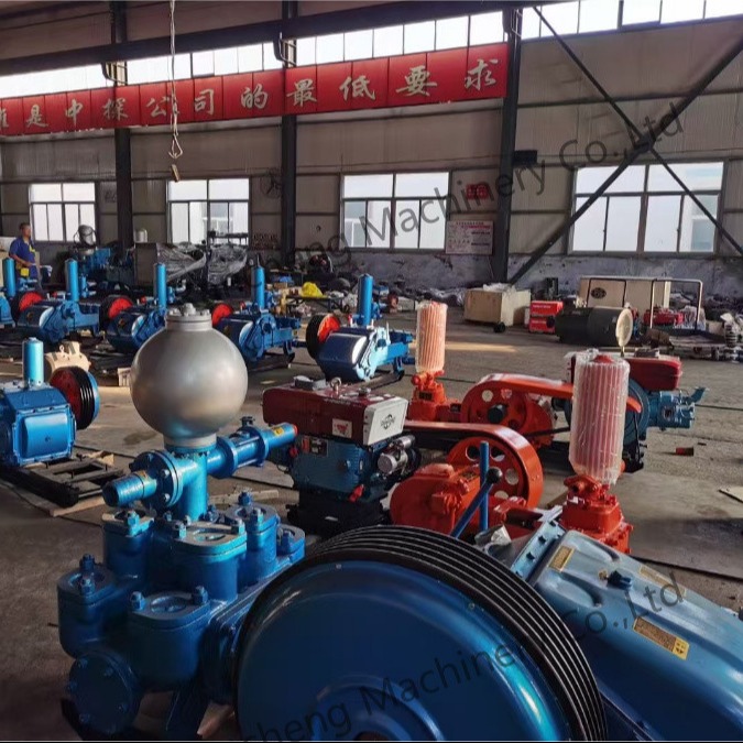 185KW Power 7MPa Maximum Pressure Drilling Mud Pump For 1000m Deep Water Well Projects 7200kg