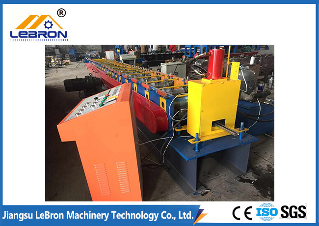 Full Automatic Strut Channel Roll Forming Machine 8.5kW Hydraulic Station Power