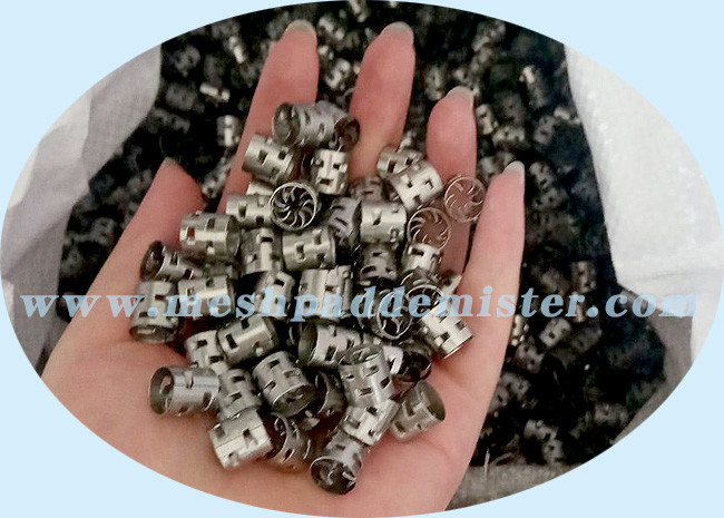 10mm Diameter Stainless Steel Pall Rings For Distillation Column