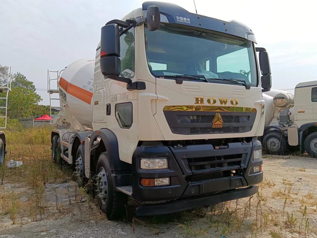 2021 New Concrete-Mixer Truck HOWO Chassis Concrete Mixing Plant