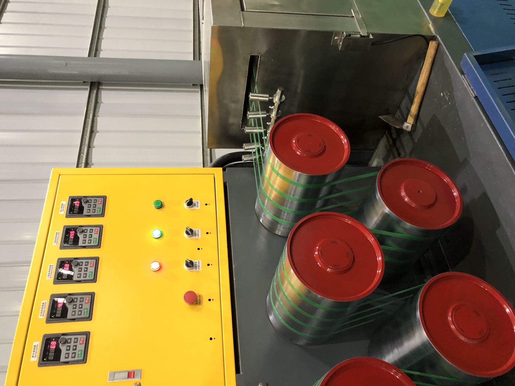 Plastic PET Recycling Plant 150m/min Linear Speed PET Strap Making Machine