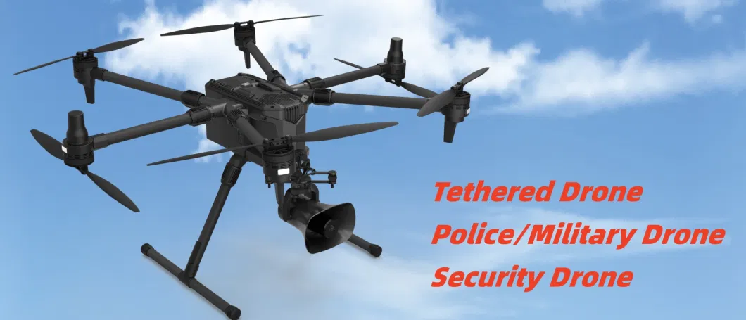 Multi-Function Tethered Unmanned Aerial Vehicle (Uav)