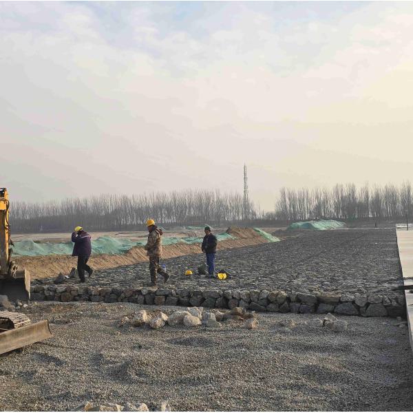 Galvanized Retaining Wall Gabion Box Wall Hexagonally Woven Gabon Baskets