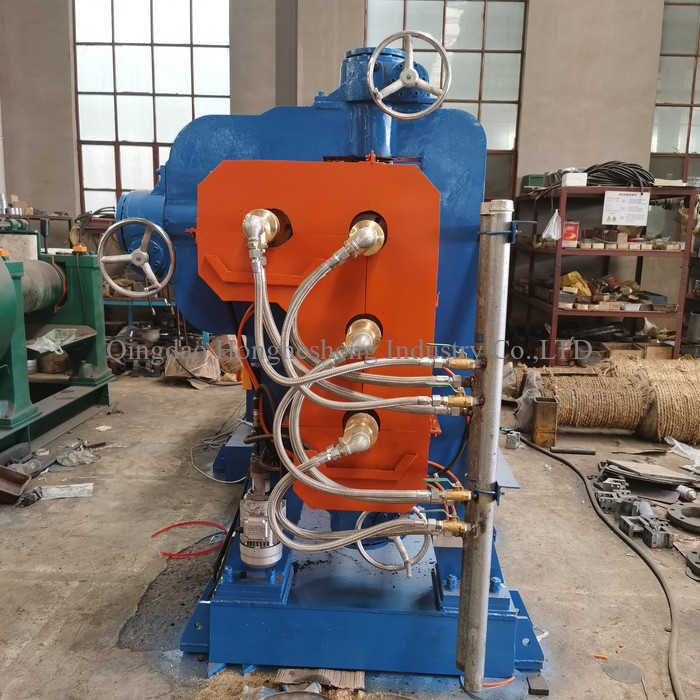 Rubber Sheet Three Roll Calender Machine 3 Roll PLC Controlled