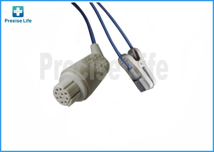 Datex OXY-E4-N SpO2 sensor Adult ear clip with Round 10 pin connector