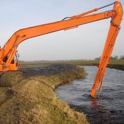 Q345 18m Excavator Long Arm PC220 Extended Boom Excavator
