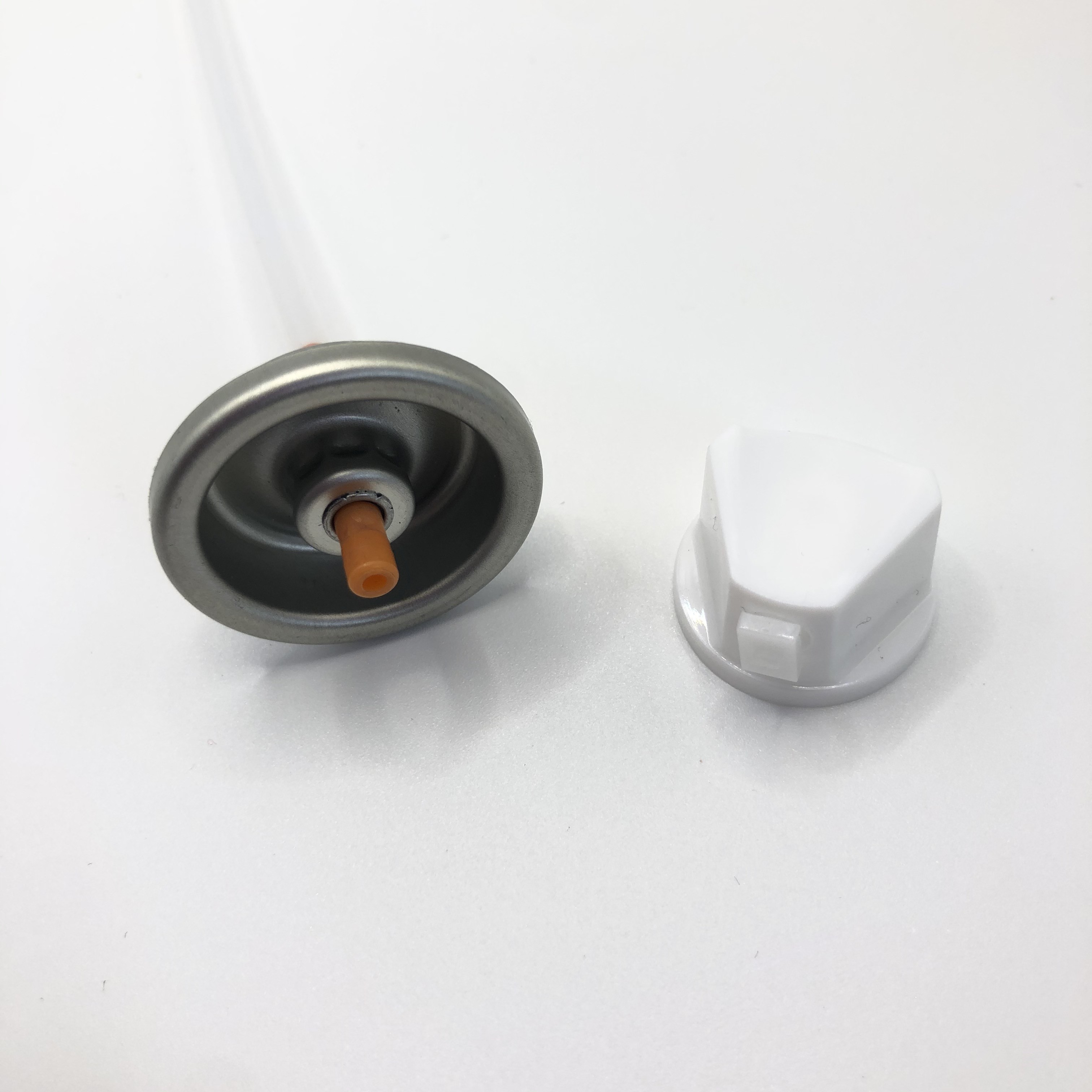 Paint Spray Cans Spray Paint Valve Clear Lacquered Tinplate With PP Laminated 25.4mm