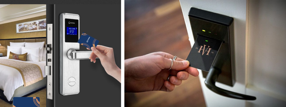 13.56MHz Printed 85.5*54mm Magnetic Strip Cards For Hotel Door Key