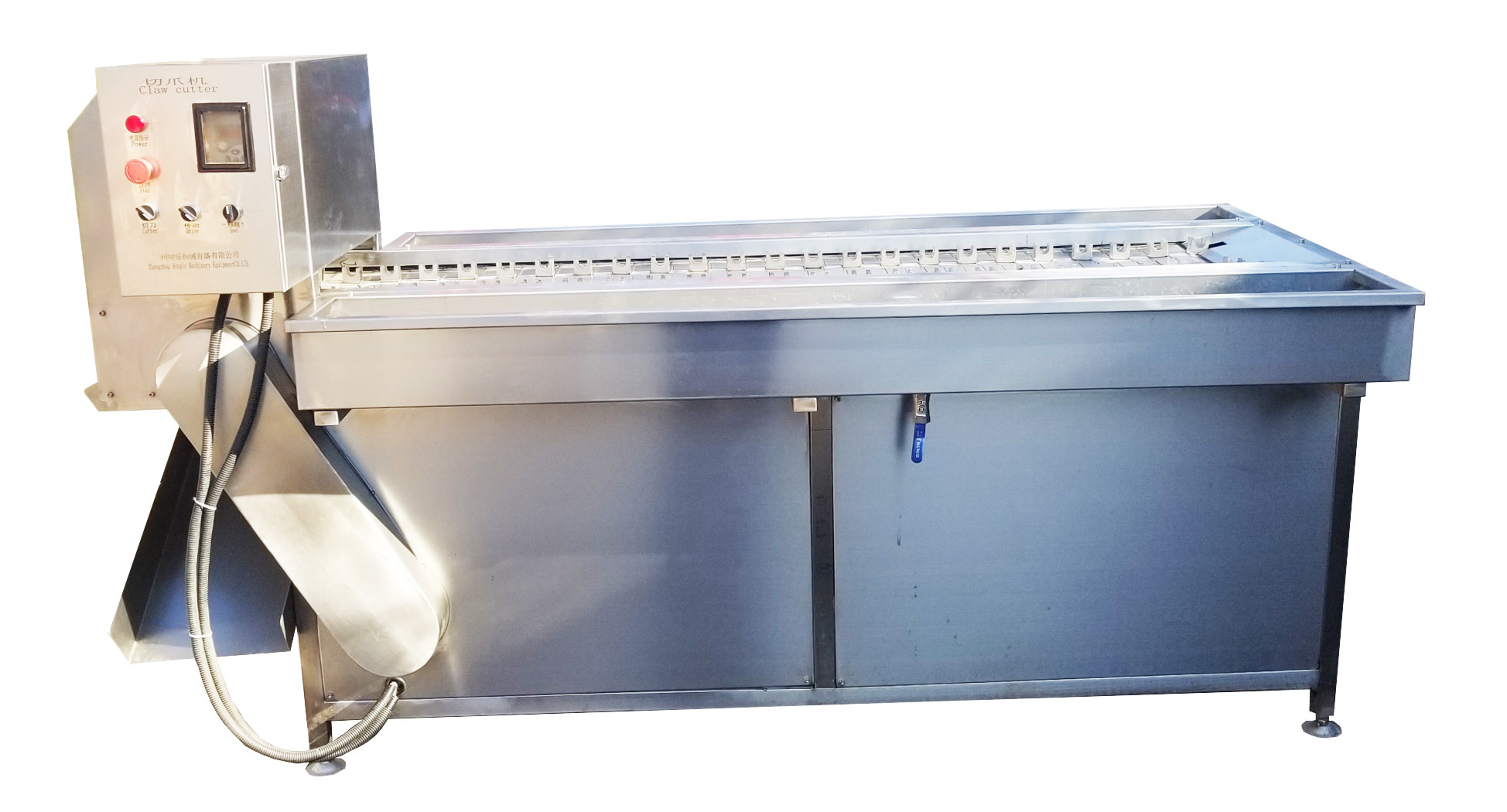 Commercial Stainless Steel Body Precision Cutting Machine Automatic Chicken Feet Cutting Machine