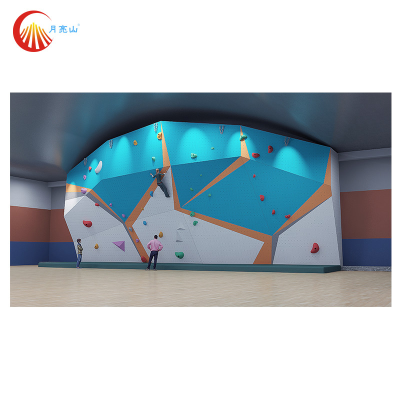 Professional Boulder Climbing Wall With Different Slope And Difficulty