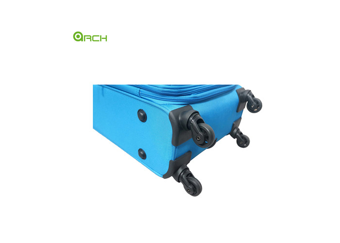 Manufacturer 3PCS Set Travel Trolley Lightweight Luggage Bag with Two Front Pockets
