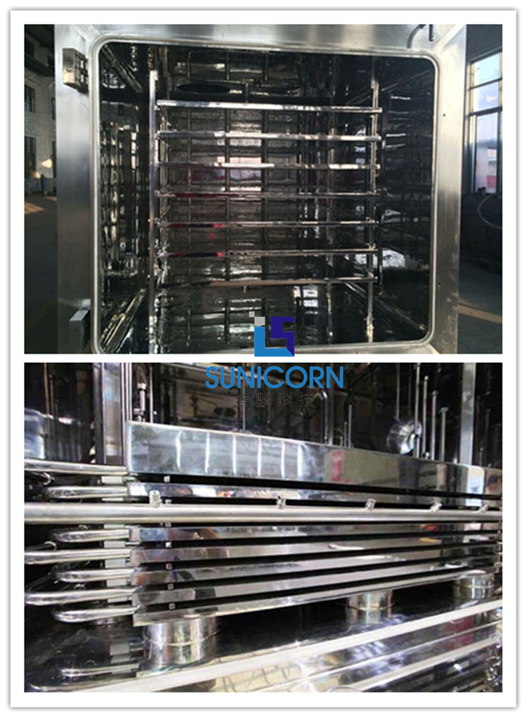 380V 50HZ 3P Large Freeze Dryer , Industrial Lyophilizer Easy Operation
