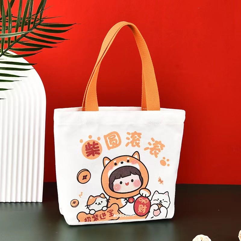 Customization Cotton Cloth Bag Fashion Canvas Bag With Handles