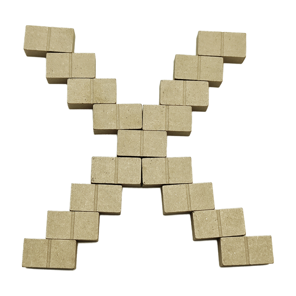 Quick Cut and Durable 30*10*10 Sandwich Diamond Segments for Beige Travertine Cutting