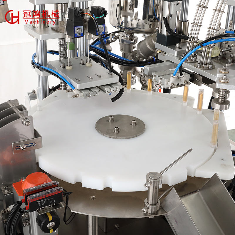 Customizable Automatic Gel Filling and Capping Machine for Viscous Liquid Packaging