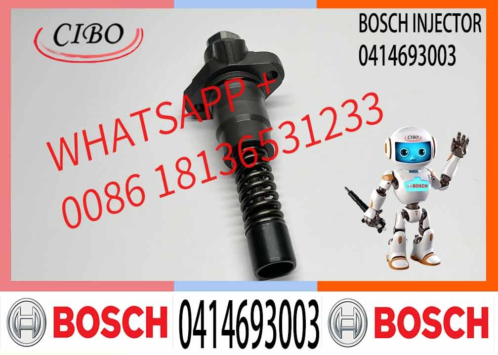 Construction Machinery Parts D6E D6D Diesel Fuel Unit Pump 0414693007 Injector 0414693003 04289982 02113695 21147446 for