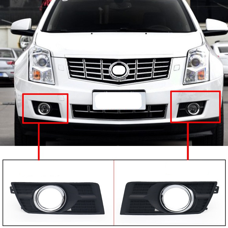 Foglamp Trim Shell Garnish Hood for Cadillac SRX 2015-2015 OEM Standard Size and 24V
