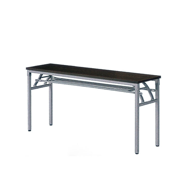 Scratch Resistant Office Computer Training Table Black Wooden Customized Sizes