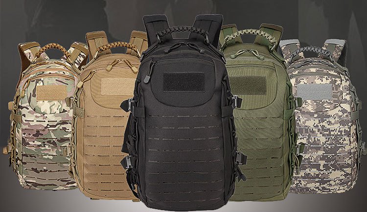 Oxford Material Outdoor Travel Backpack with Air Cushion Belt and Large Capacity