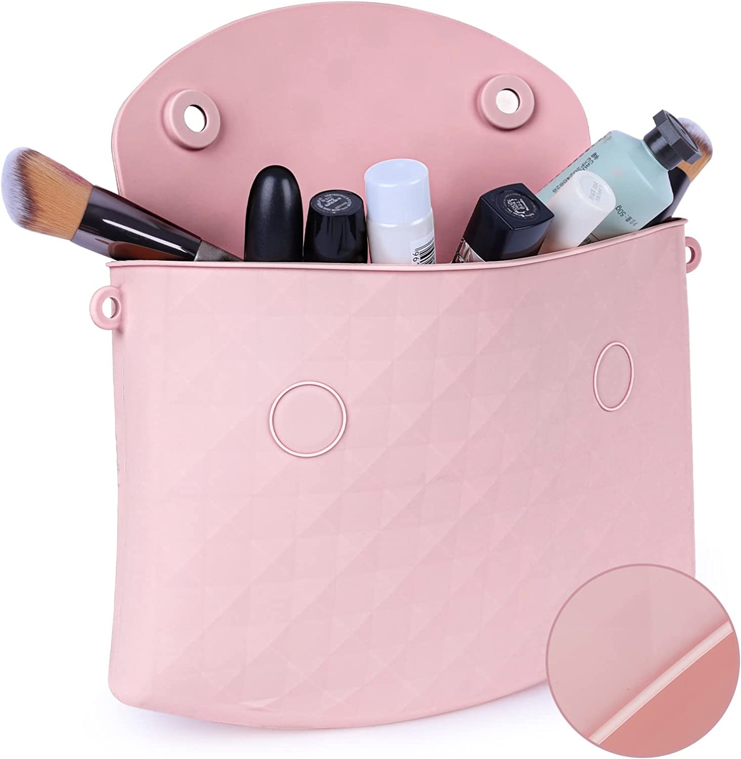 Lightweight and soft Cute Travel Makeup Bag Cosmetic Bag Small Pouch Gift for Women