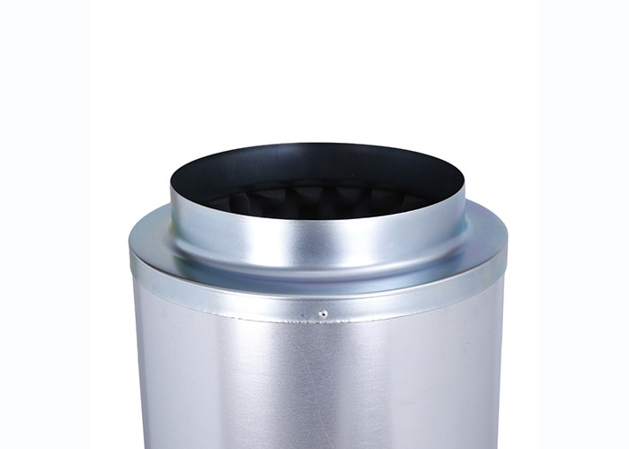 Inline Fan Filter Air Duct Noise Silencer For Hydroponics Indoor Grow Tent Greenhouse