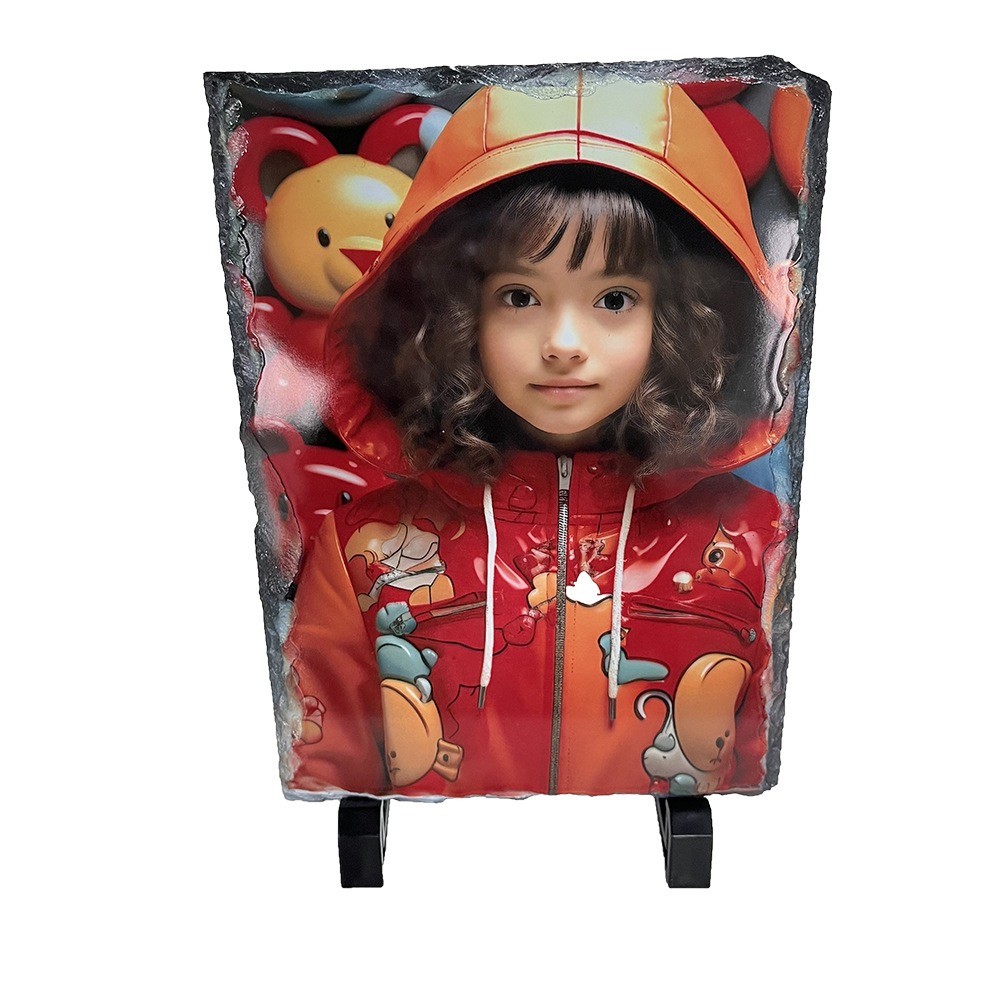Customized Various of Shapes Sublimation Blank Rock Photo Slate