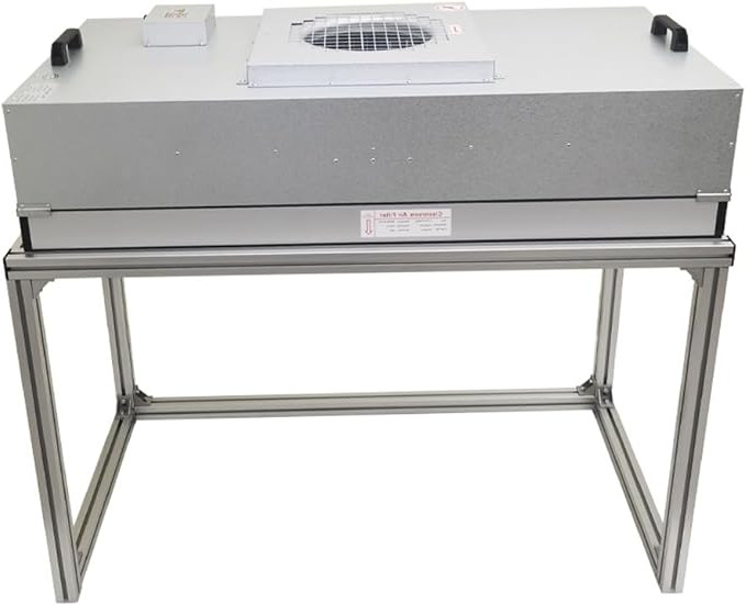 Aluminum Frame Workshop 4x2 Laminar Air Flow FFU Clean Workbench HEPA Fan Filter Unit HEPA H14