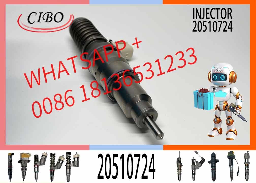 Diesel Engine Fuel Common Rail Injector 20497849 BEBE4D00203 BEBE4D00003 for VOLVO FH12 TRUCK 425 / 435 BHP