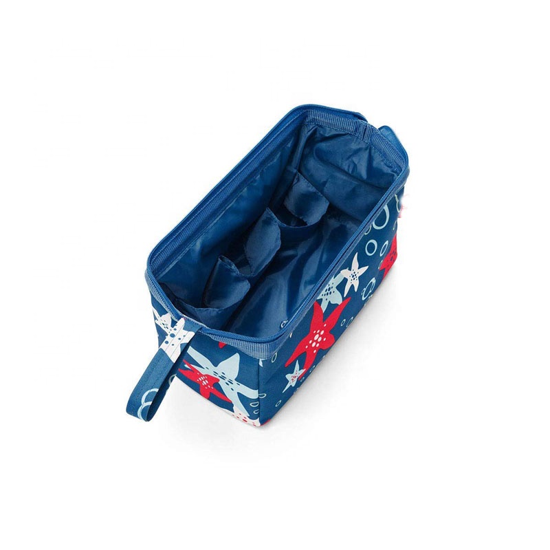 Portable Waterproof Travel Toiletry Bag Small Fancy Polyester Material For Vacation