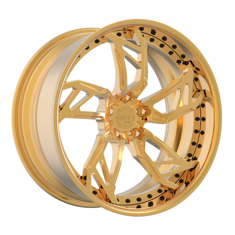 Custom designed Two pieces forged wheels 18 19 20 21 22 23 24 inch alloy car rim custom alloy car wheels