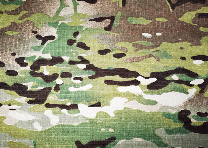 Camouflaged 150cm Wrinkle Proof Fabric Water Proof Twill Fabric