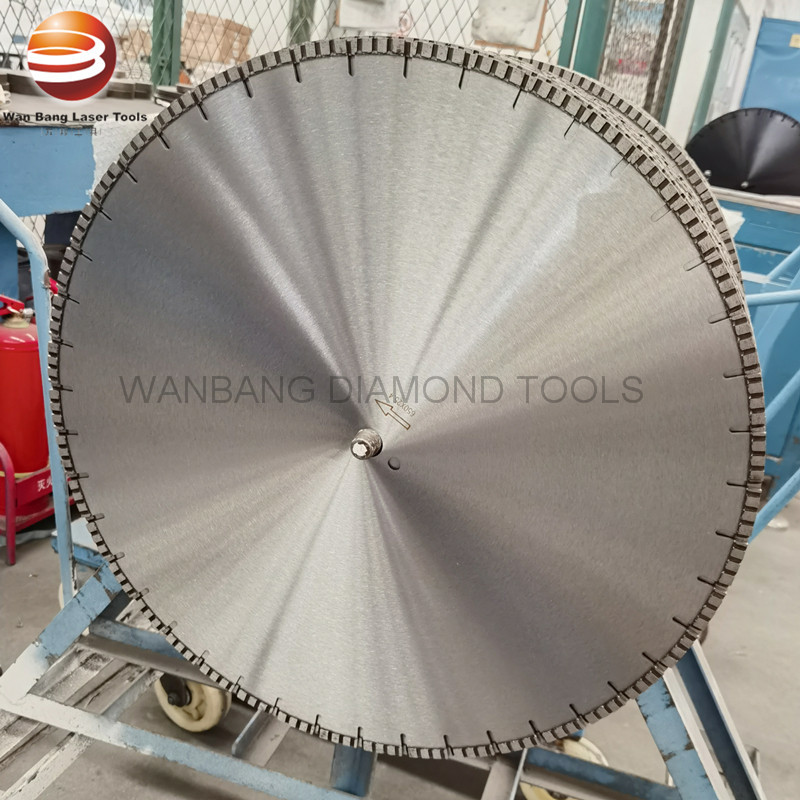 600mm Turbo Segments Reinforced Concrete Saw Blades