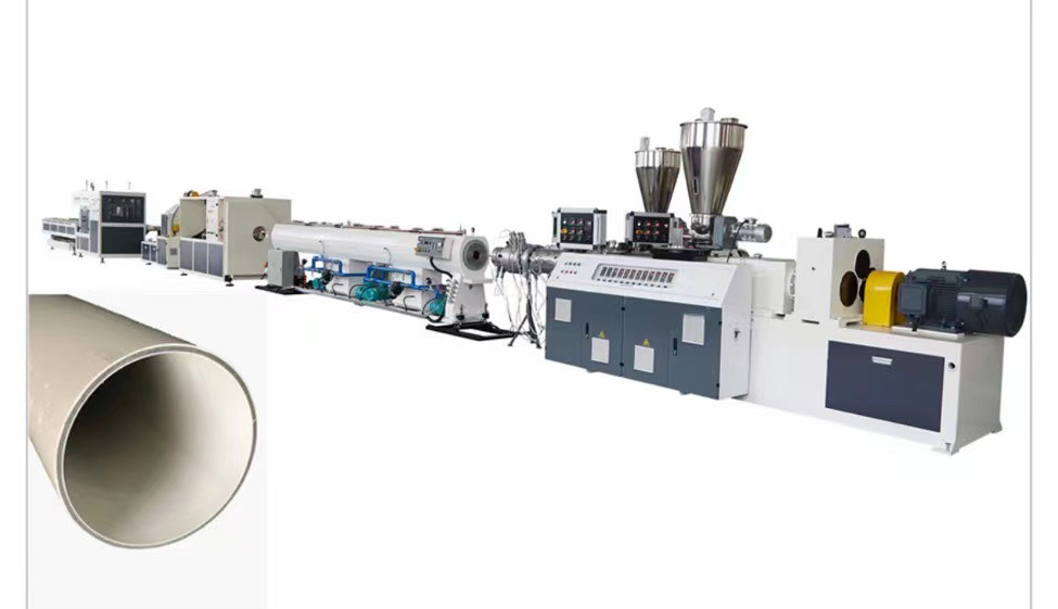 Co Extrusion PPR Pipe Production Line Plastic Two Extruders